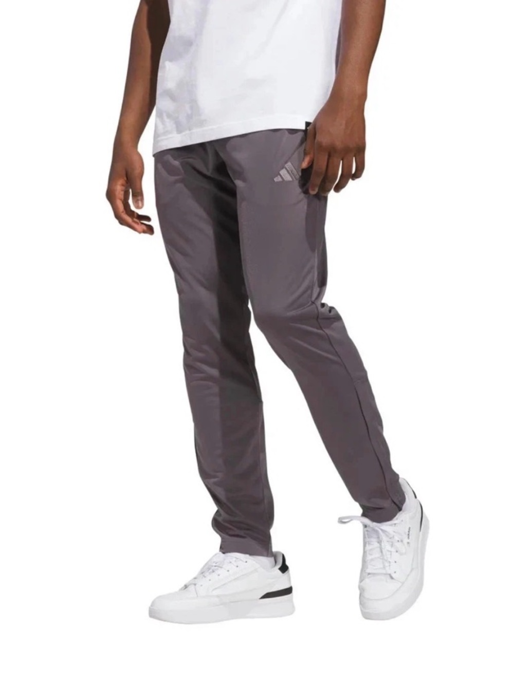 Adidas Men's Tricot Pants, Gray, Size S